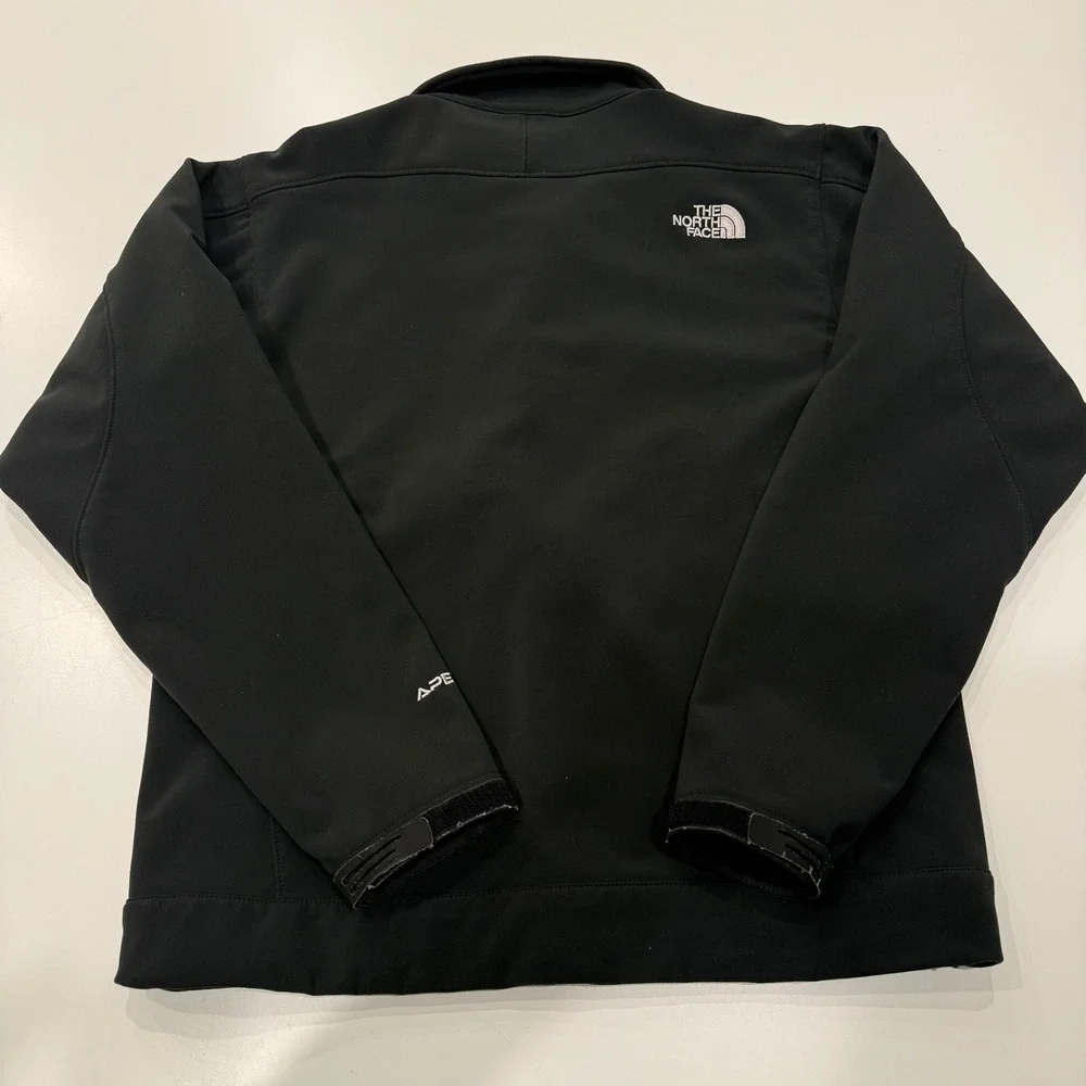 The North Face Apex Bionic Black Softshell Windproof Jacket Mens Small S